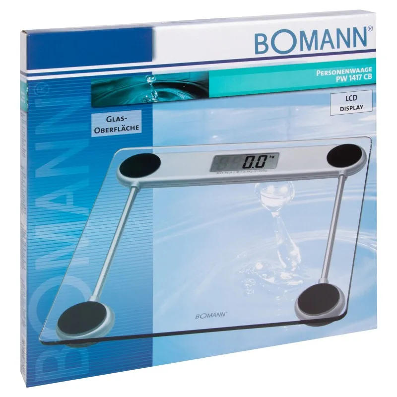Скляні підлогові  ваги Bomann PW 1417 CB